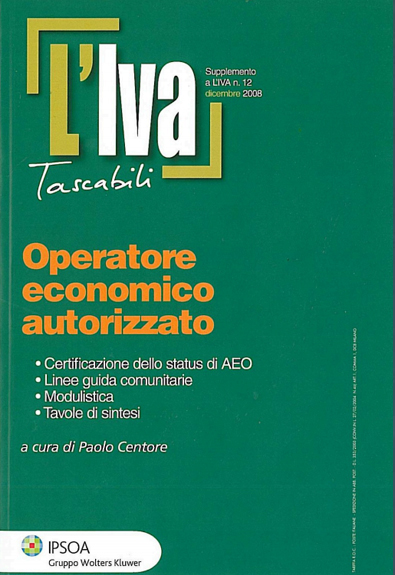 OPERATORE ECONOMICO AUTORIZZATO